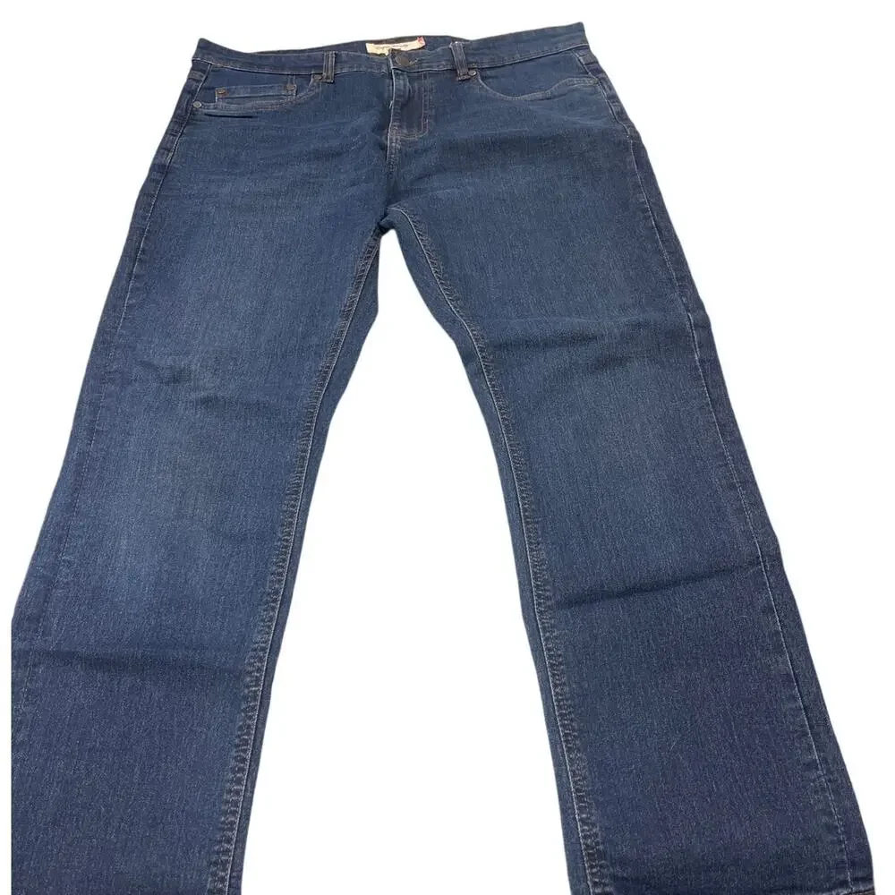 English Laundry Kent Slim Jeans 34x30 Dark Wash Stretch Denim